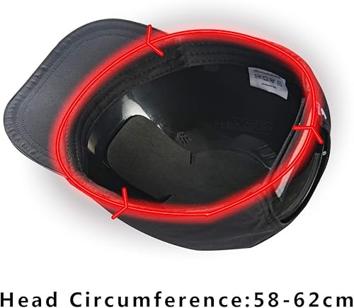 Vista 29 de MOHEEN Safety Bump Cap, Baseball Hat Style with Reflective Stripes Lightweight and Breathable Hard Hat Head Protection Cap azul (01# Blue),02#