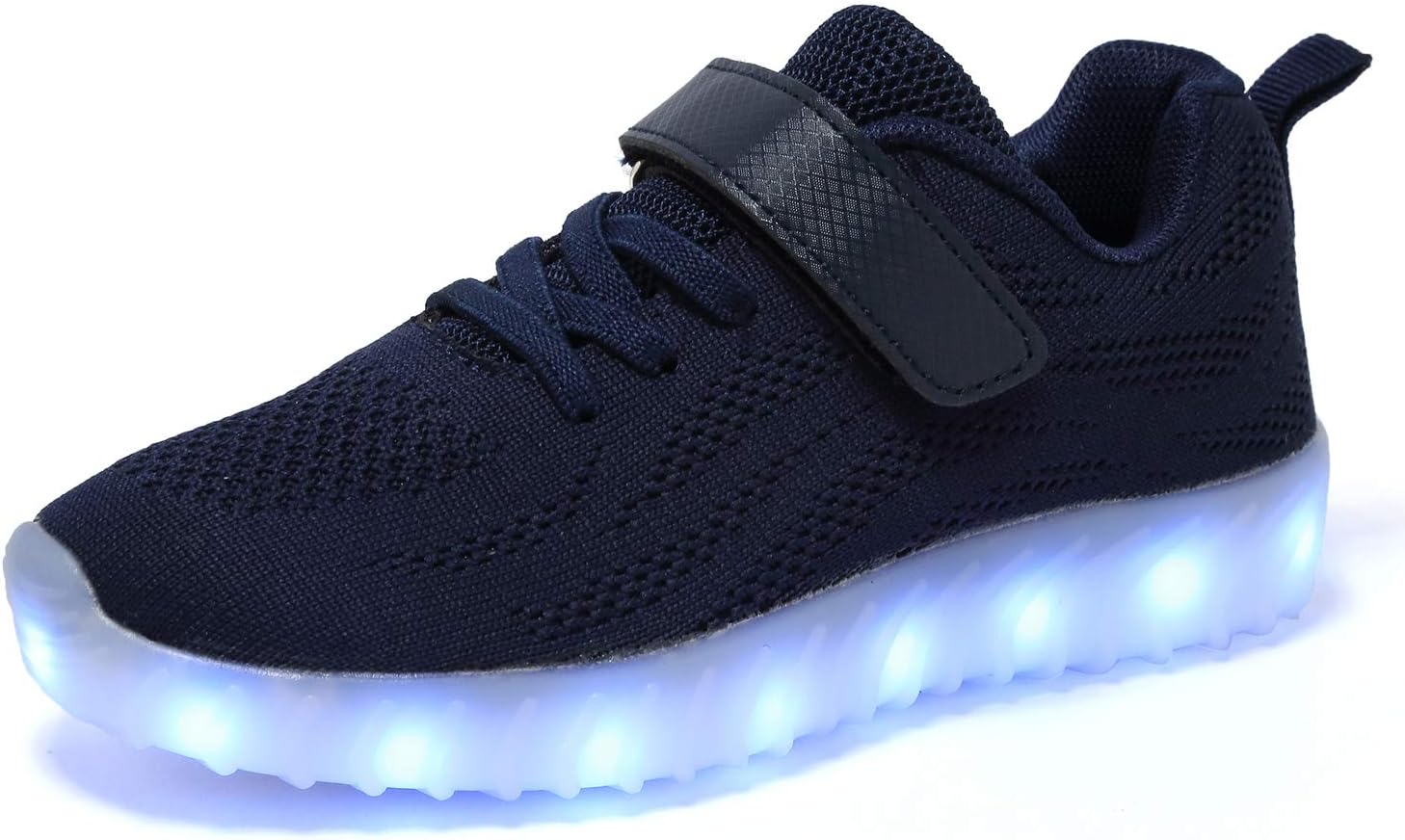 Kids Led Light Up Shoes Luminous Flashing Sneakers for Boys Girls (Toddler/Little Kid/Big Kid) Blue 9.5UK Kid/EU 27