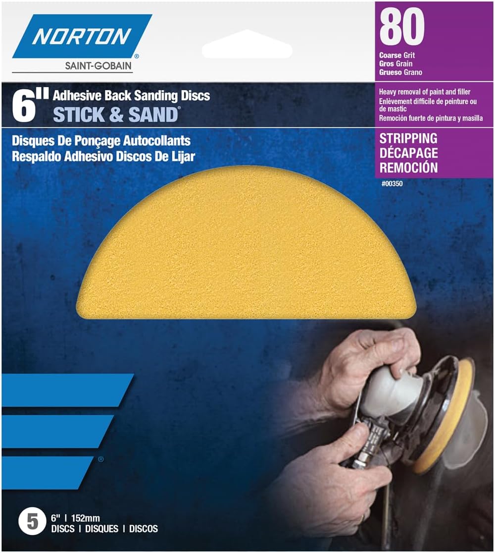Norton 07660700352 Abrasive, 5 Pack