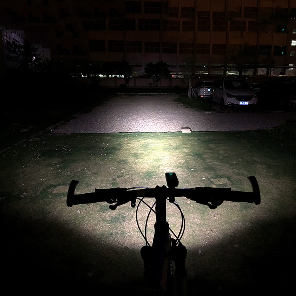 TIORU 3800Mah Bicicletta Luce T6 USB Ricaricabile Lampada da Bici IPX5 Impermeabile LED Faro Come Power Bank MTB Bike Accessori