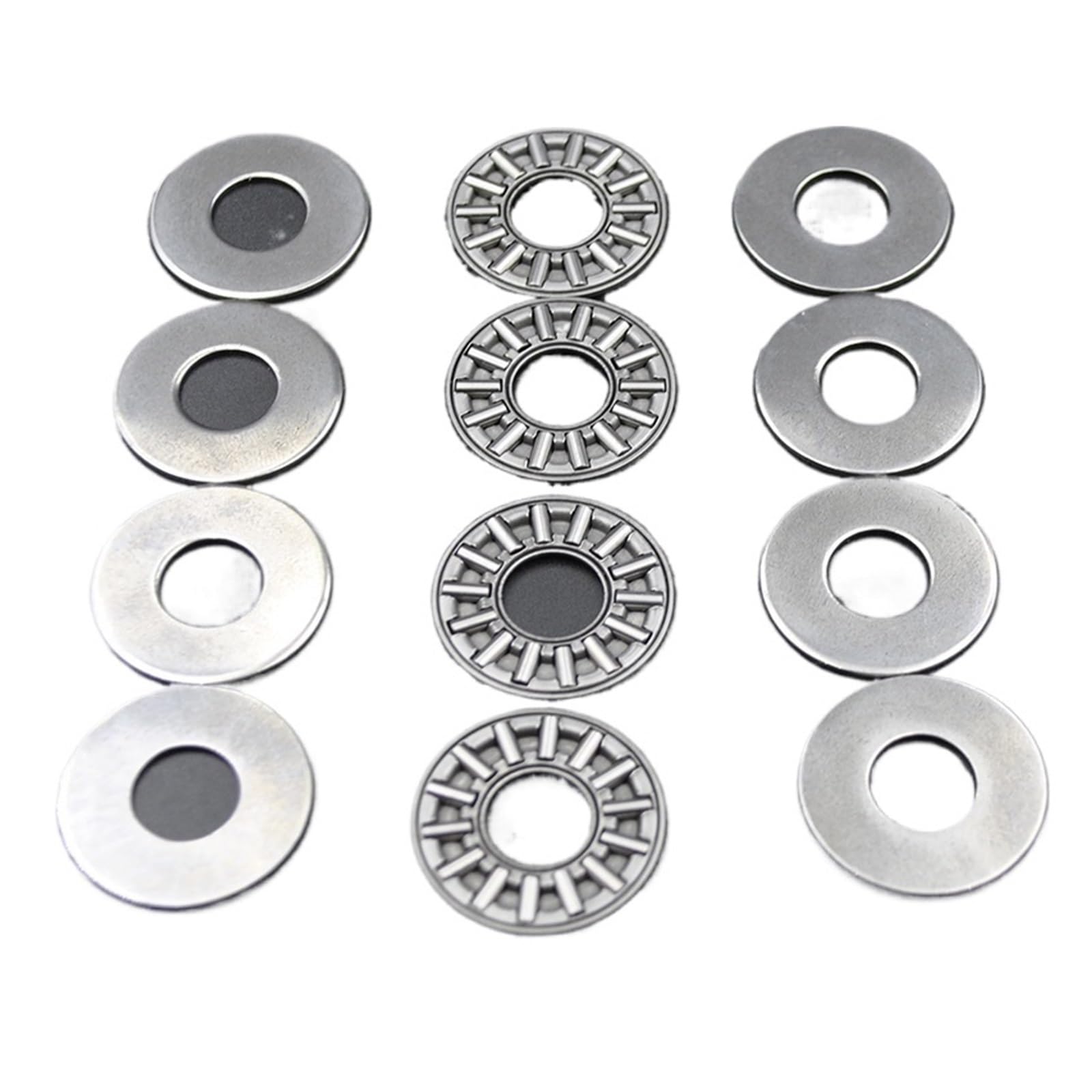 Lot de 20 roulements à aiguilles de butée plane AXK1024 + 2AS 10 x 24 x 4 mm