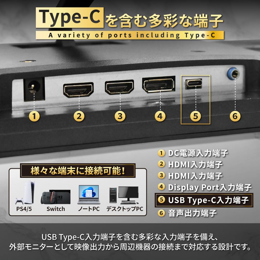 シズカウィル 27インチ QHD モニター IPS ブラック Amazon.co.jp: シズカウィル 液晶モニター 27インチ Type-C接続 QHD
