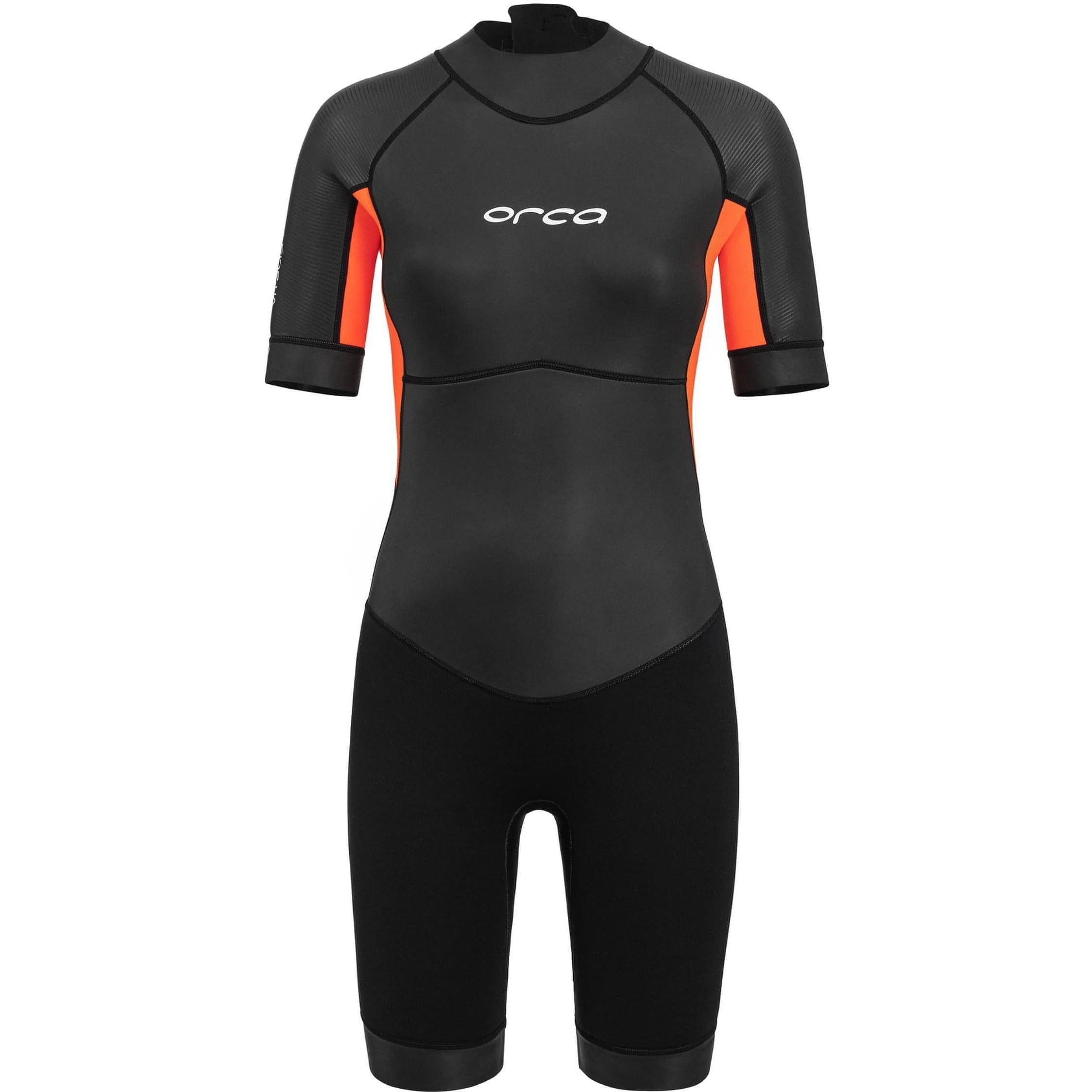 Orca Openwater Vitalis Shorty Neoprenanzug Damen Farbe schwarz/orange
