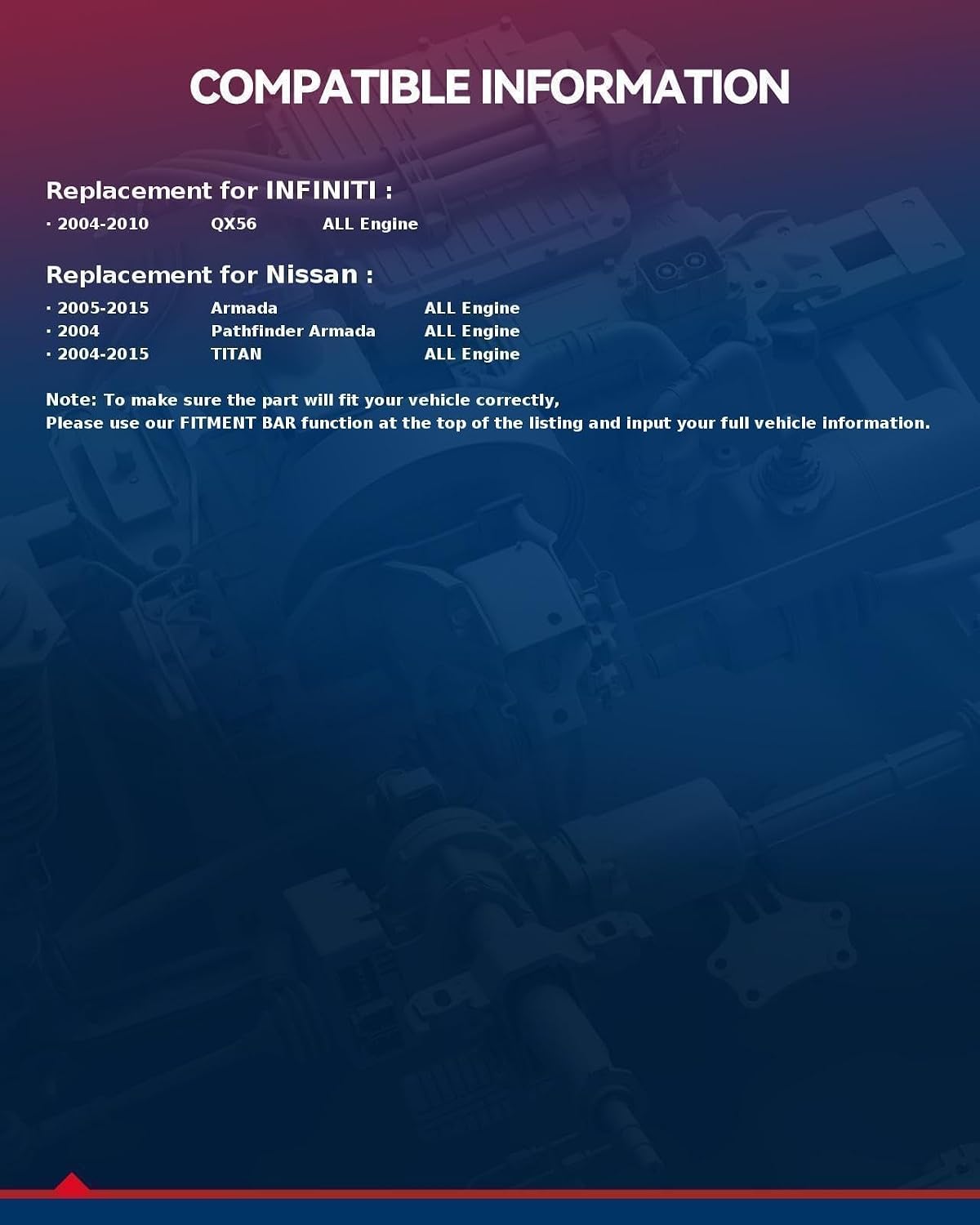 KAX Hydraulic Power Steering Rack and Pinion Direct Fit 2004-2010 QX56, 2004-2015 Titan, 2005-2015 Armada, 2004 Pathfinder Armada Replace No.26-3023