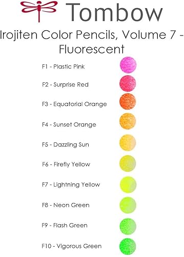 Miniatura 10 de Tombow 51526 Irojiten - Juego de 30 lápices de colores a base de cera, con acabado esmaltado