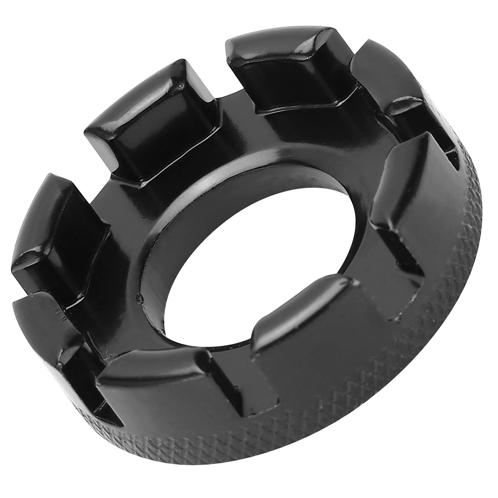 Jelquix Bicycle Spoke Wrench 8 Way Durable Tool for Adjusting Bike Rims and Spokes, Molybdenum Steel, Portable Design (Black)