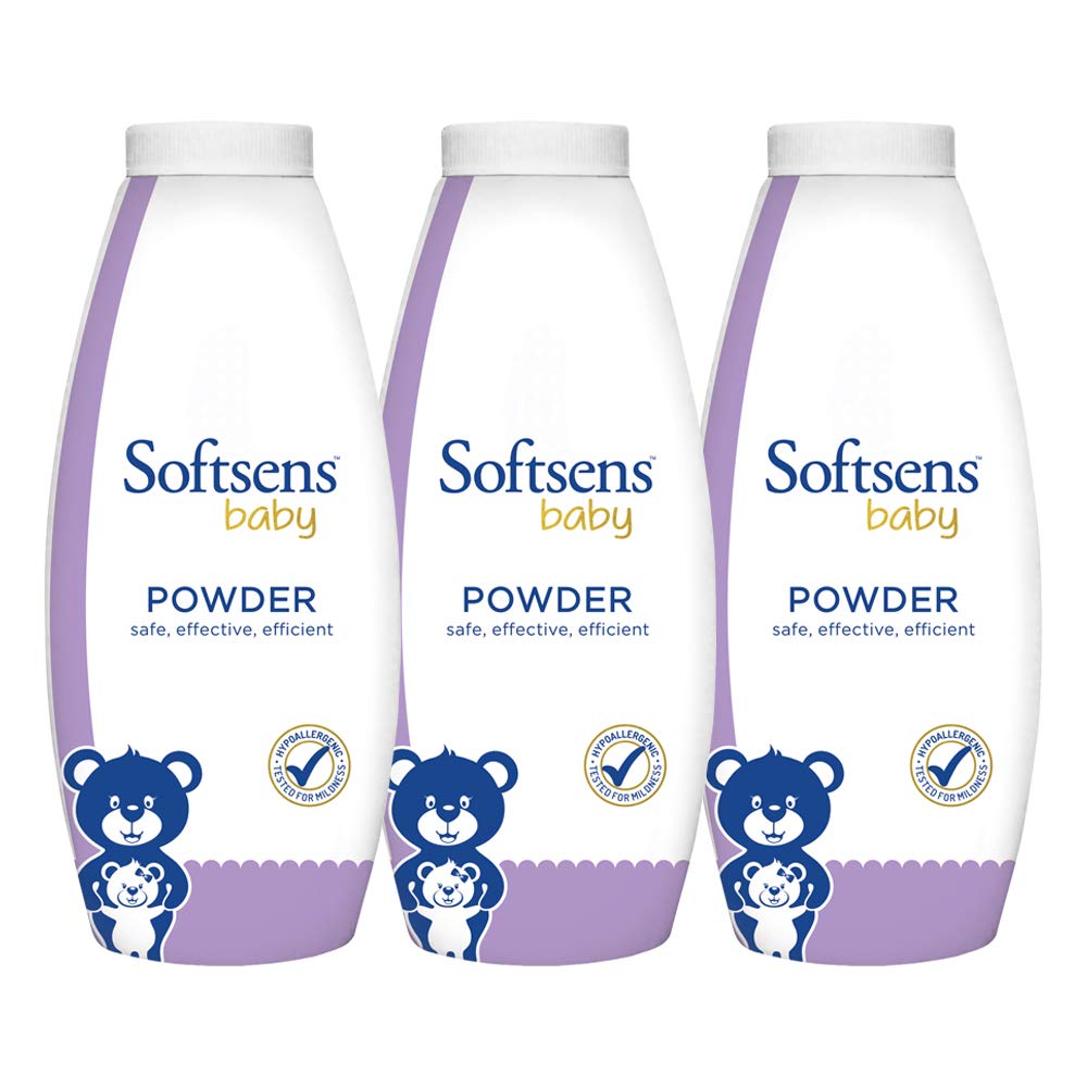 Softsens Baby Powder |Enriched with Patchouli, Clove leaf & Olive|Paraben free (200g X Pack of 3) (B07K6G2HP6) Amazon Price History, Amazon Price Tracker