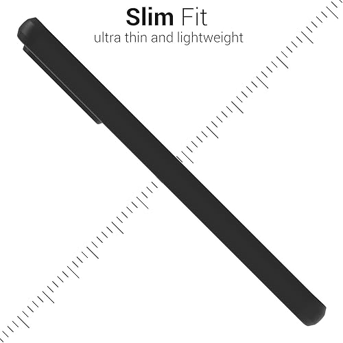 Miniatura 4 de CoverON TPU delgado diseñado para la caja del teléfono Samsung Galaxy A52, cubierta suave flexible - negro