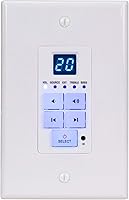 Vista 5 de Dayton Audio DAX66 6-Source 6-Zone Sistema de audio distribuido para toda la casa con teclados 25 WPC