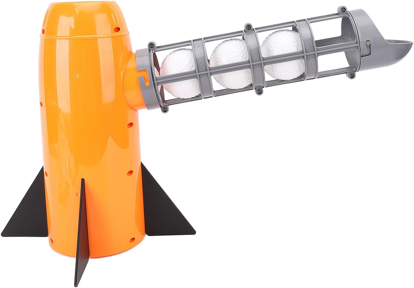 Kids Baseball Pitching Machine, Automatic Continuous Ball for Training, Lightweight ABS Plastic with 4 AA Batteries, for Parent Child Interaction and Outdoor Sports