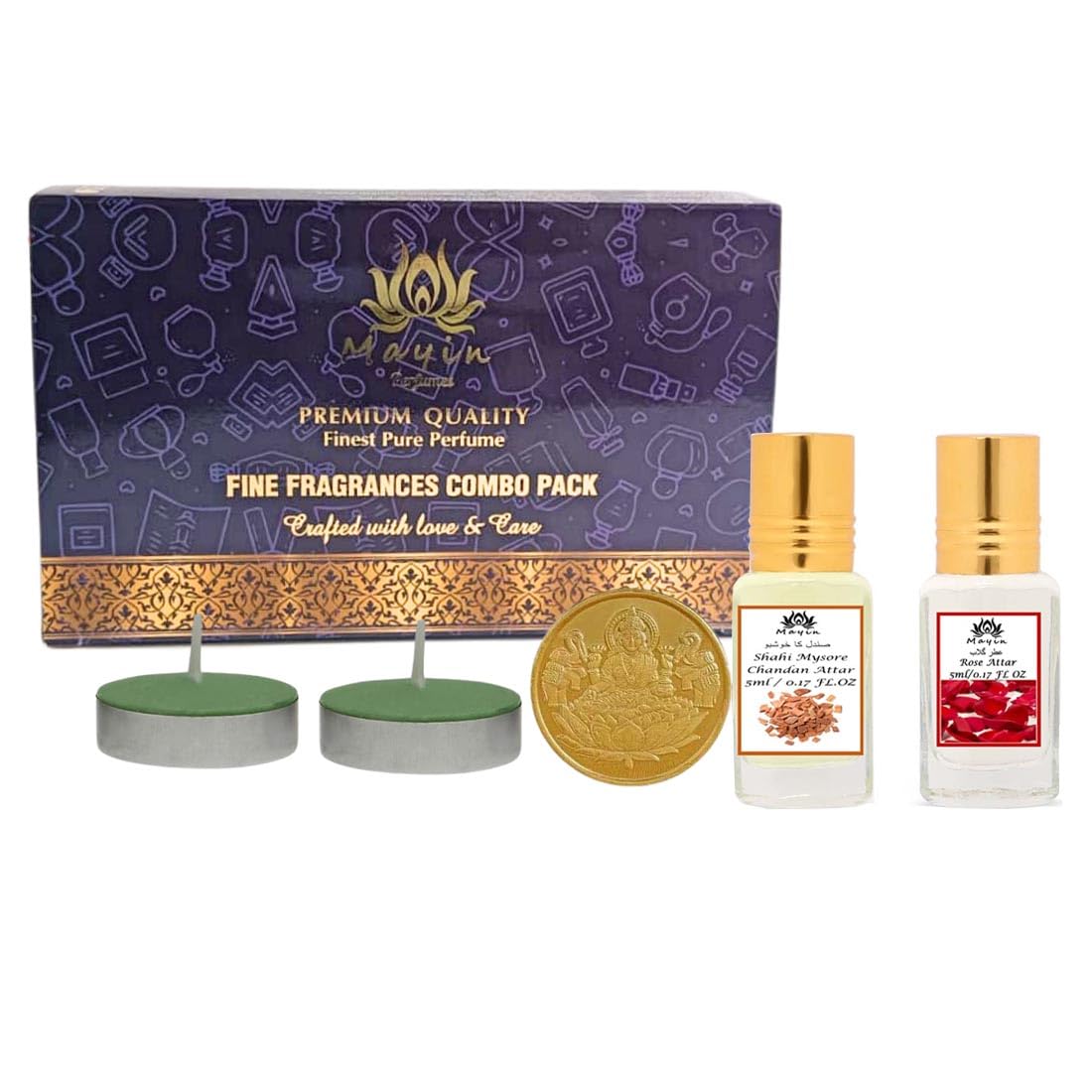 Mysore Chandan Rose Perfume for Men and Womens | Natural Long-Lasting Fragrance Scent | Unisex Alcohol-Free Roll-On Aromatic Attar Ideal for Daily Use Date Night Gifting, 10ML (Pack of 4)-image-32