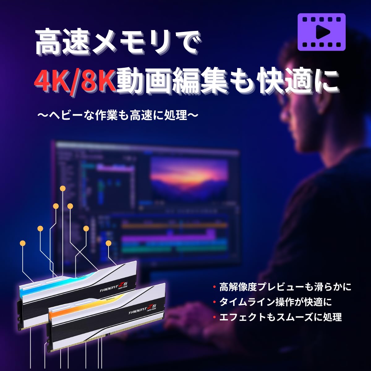 F5-6000J2836F48GX2-TZ5NR [DDR5 48GB 2枚組] Amazon.co.jp: G.Skill DDR5メモリ DDR5-6000 96GBKit（48GB×2枚組