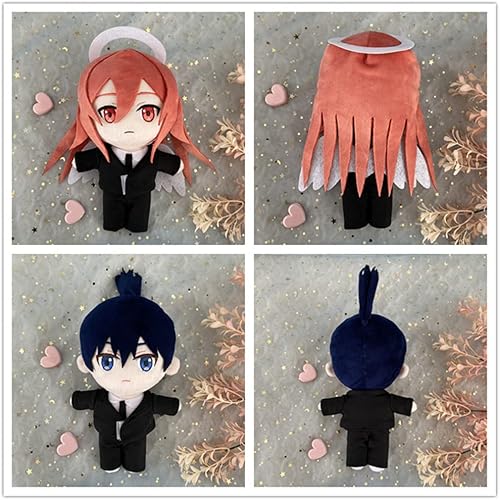 Miniatura 3 de Almohadas de juguete de peluche de motosierra de anime Hayakawa AKI de peluche de peluche de caricatura, muñeca de peluche