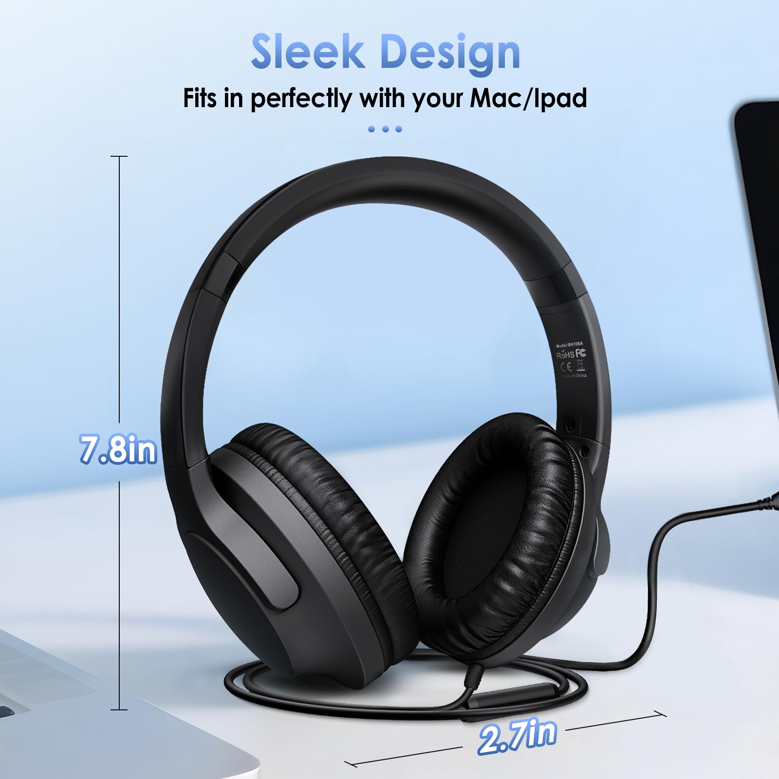 Amazon.co.jp: USB C オーバーイヤーヘッドホン 有線 USB-C/Type C