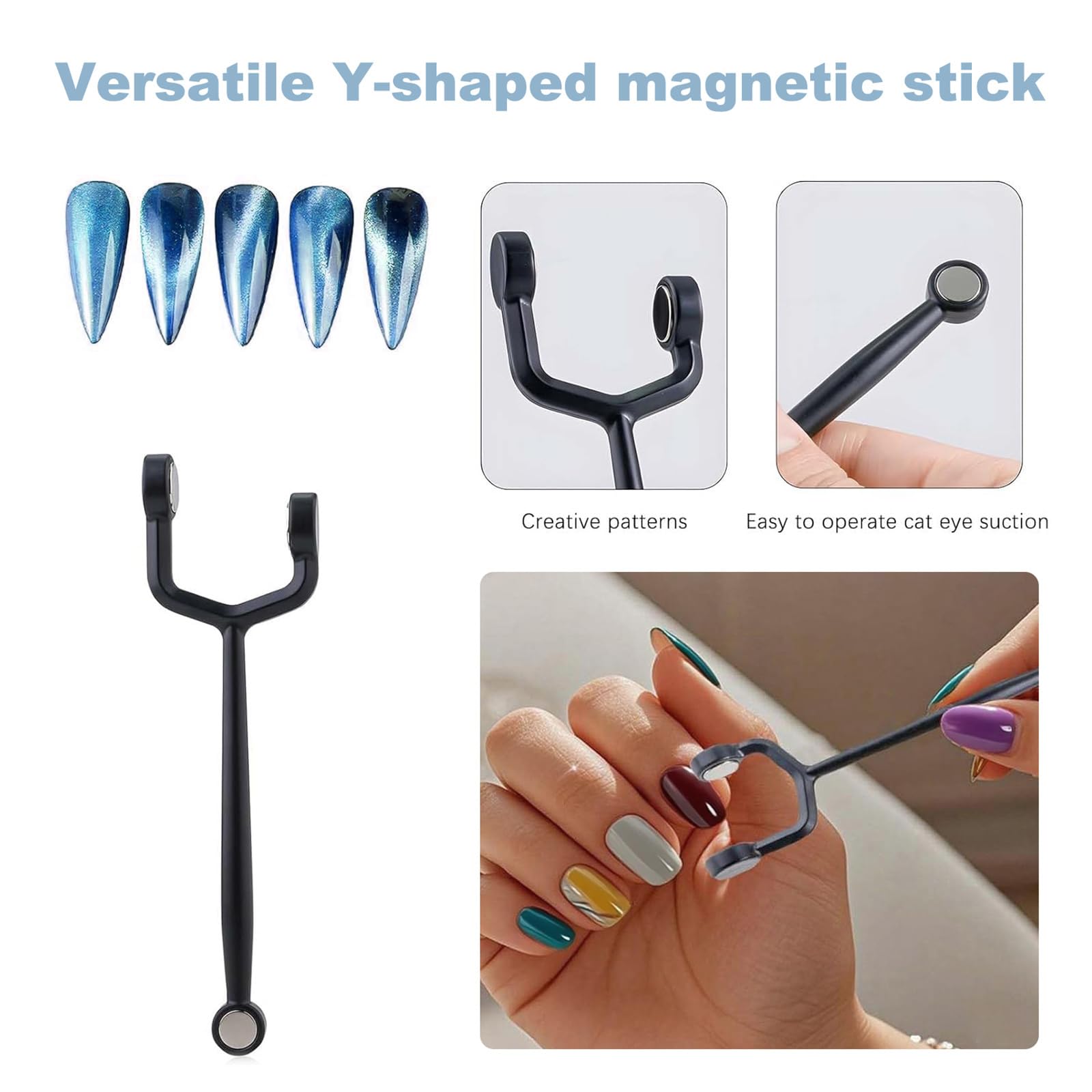 Cat Eye Nail Magnet Set - Image 3