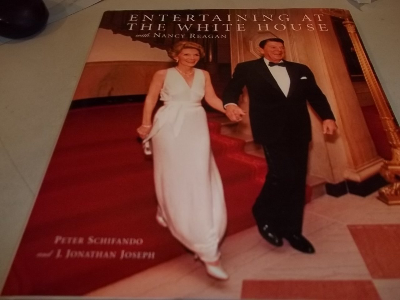 Cover of Entertaining at the White House with Nancy Reagan