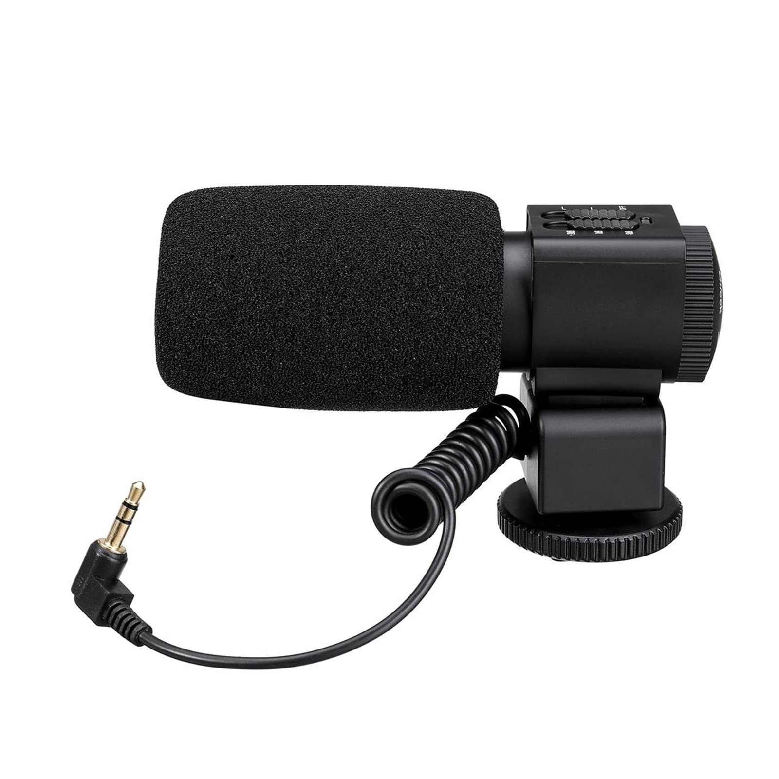 Caméra vidéo Caméscope 30MP 4K HD Caméscope Professionnel Vlog Caméra Vidéo Vision Nocturne Écran Tactile 18X Zoom Numérique avec Microphone Objectif(Microphone 2)