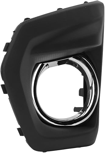 Miniatura 9 de Bisel de luz antiniebla, cubierta de luz antiniebla para parachoques delantero del conductorpasajero, lado izquierdoderecho, cromado, repuesto para