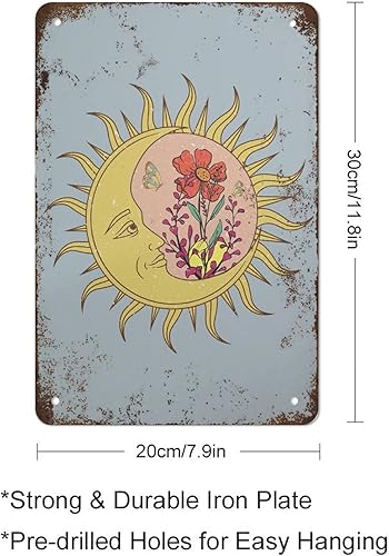 Miniatura 2 de Loyience Estampado de pared de sol celestial, estampado retro groovy, decoración de pared retro, arte imprimible grande, letrero de los años 90,