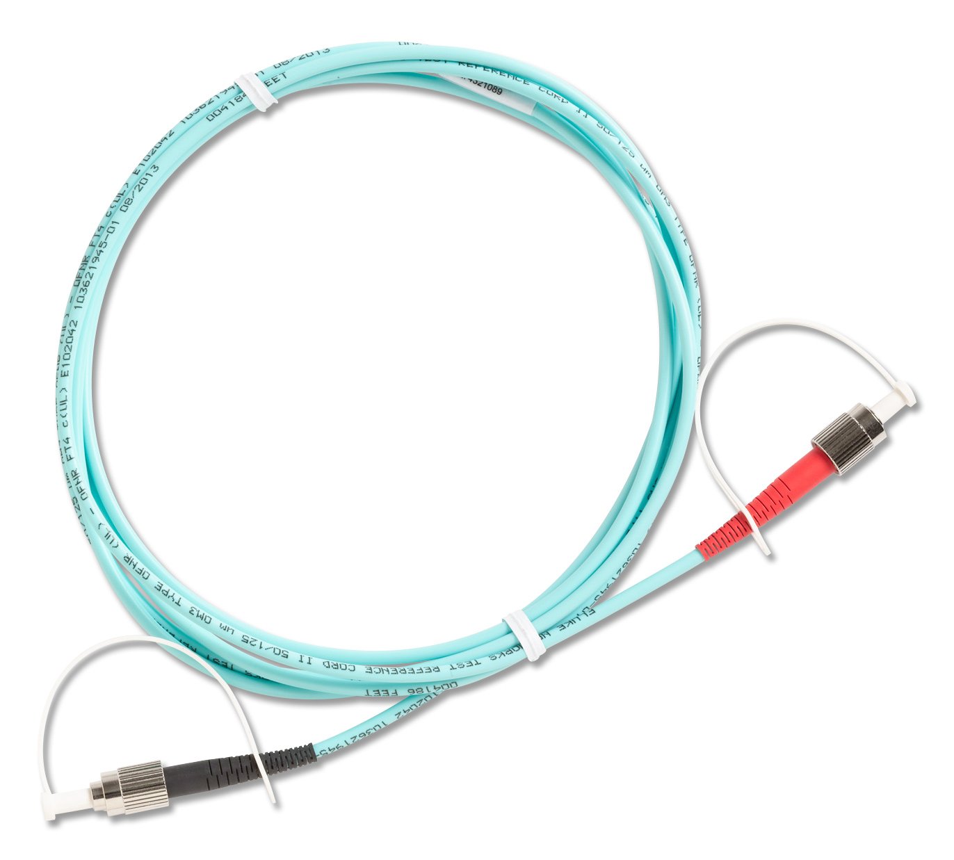 Fluke Networks MRC-50-FCFC Multimode Test Reference Cord for Testing 50µm FC Terminated Fibers