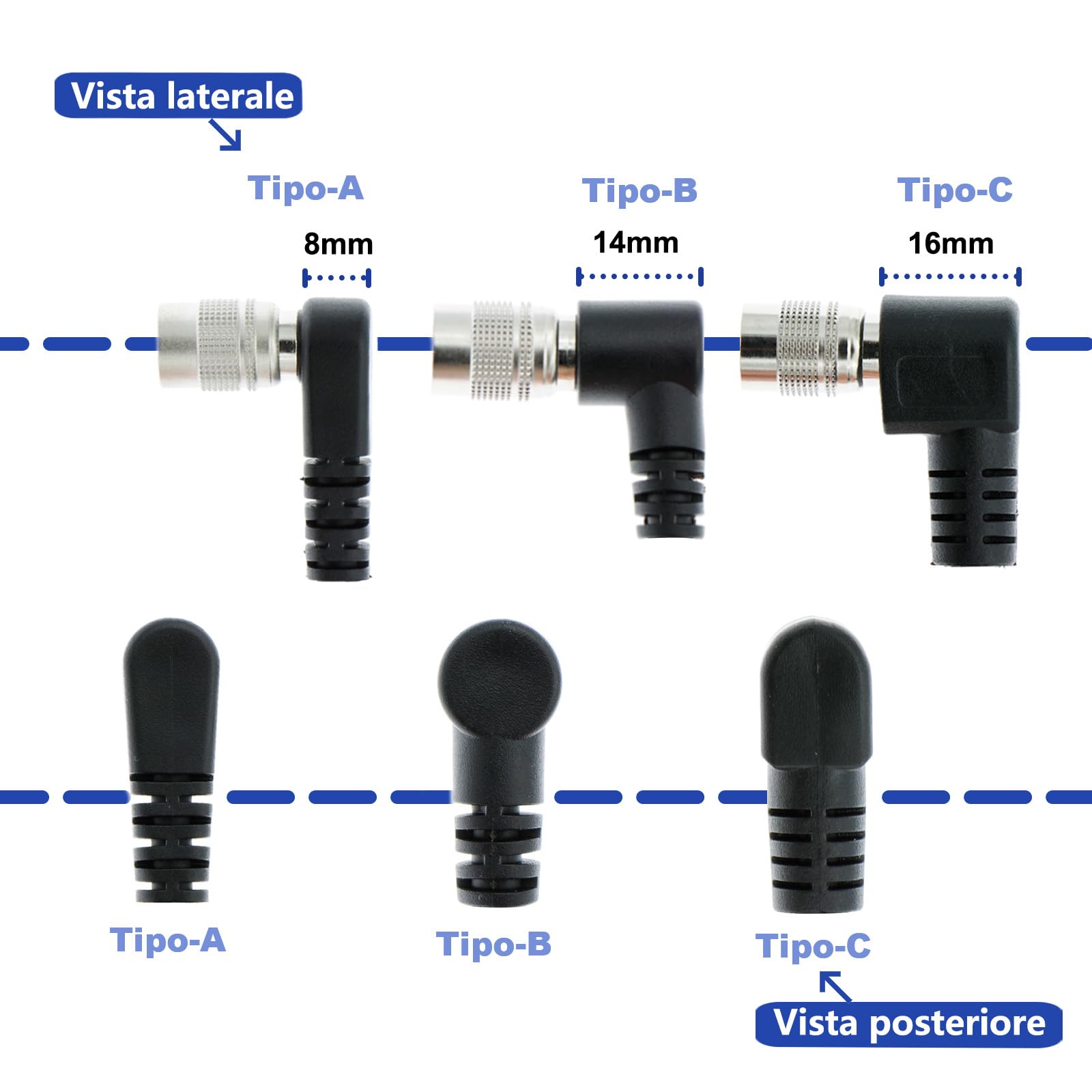 Alvin's Cables Hirose 6 Pin Femmina Angolo Retto a Open End Cavo Trigger Strobe PWS Cavo per TIS GigE Telecamere per Basler 1M