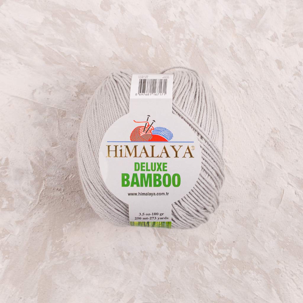 60% bambus 40% bawełna Himalaya Deluxe Bambus DK i lekki czesany 8-warstwowa turecka przędza partia 4 skein/kulka 400 g kolor (25)