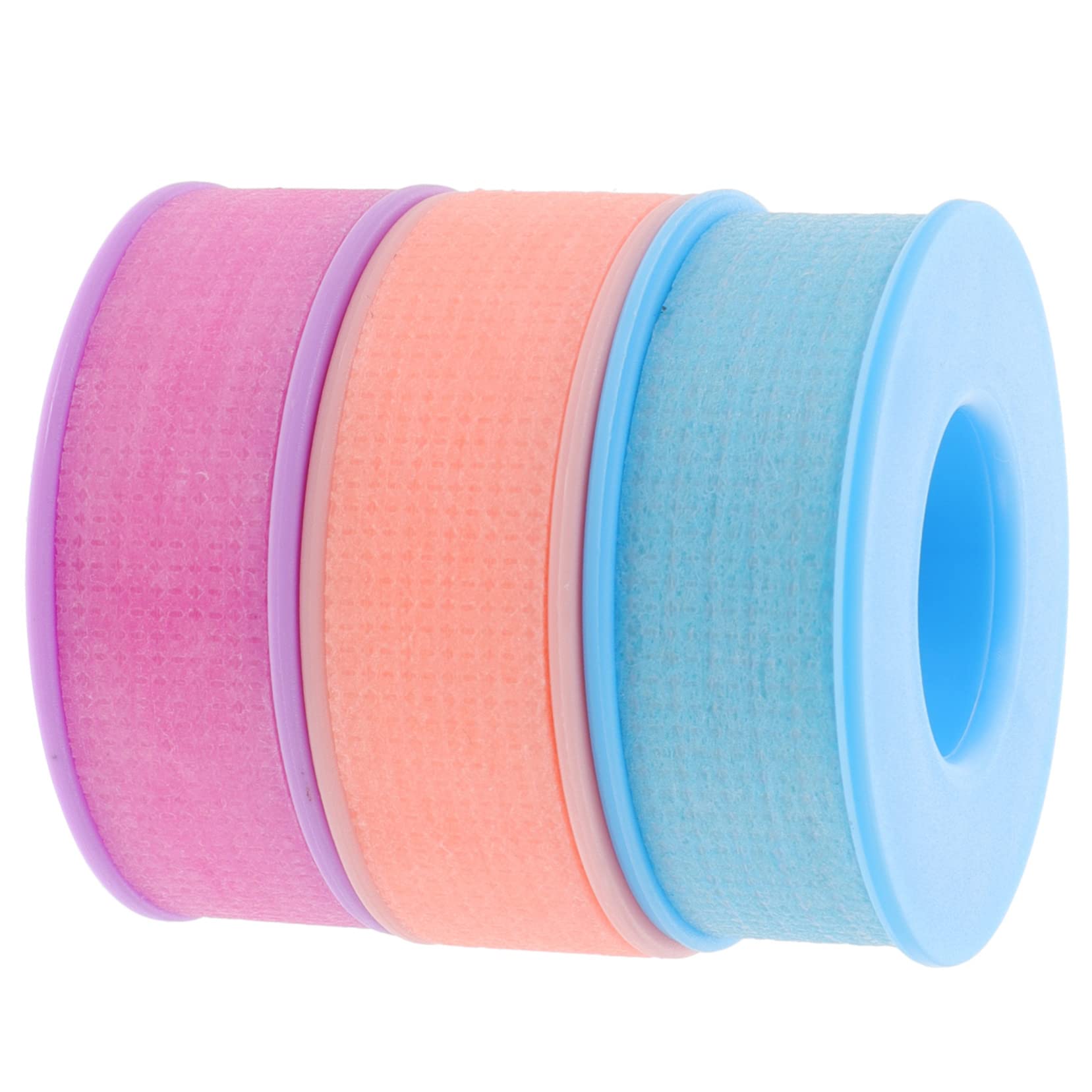 Beatifufu Professional Eyelash Tape 3 Rolls Fabric Adhesive Lash Tape DIY Friendly