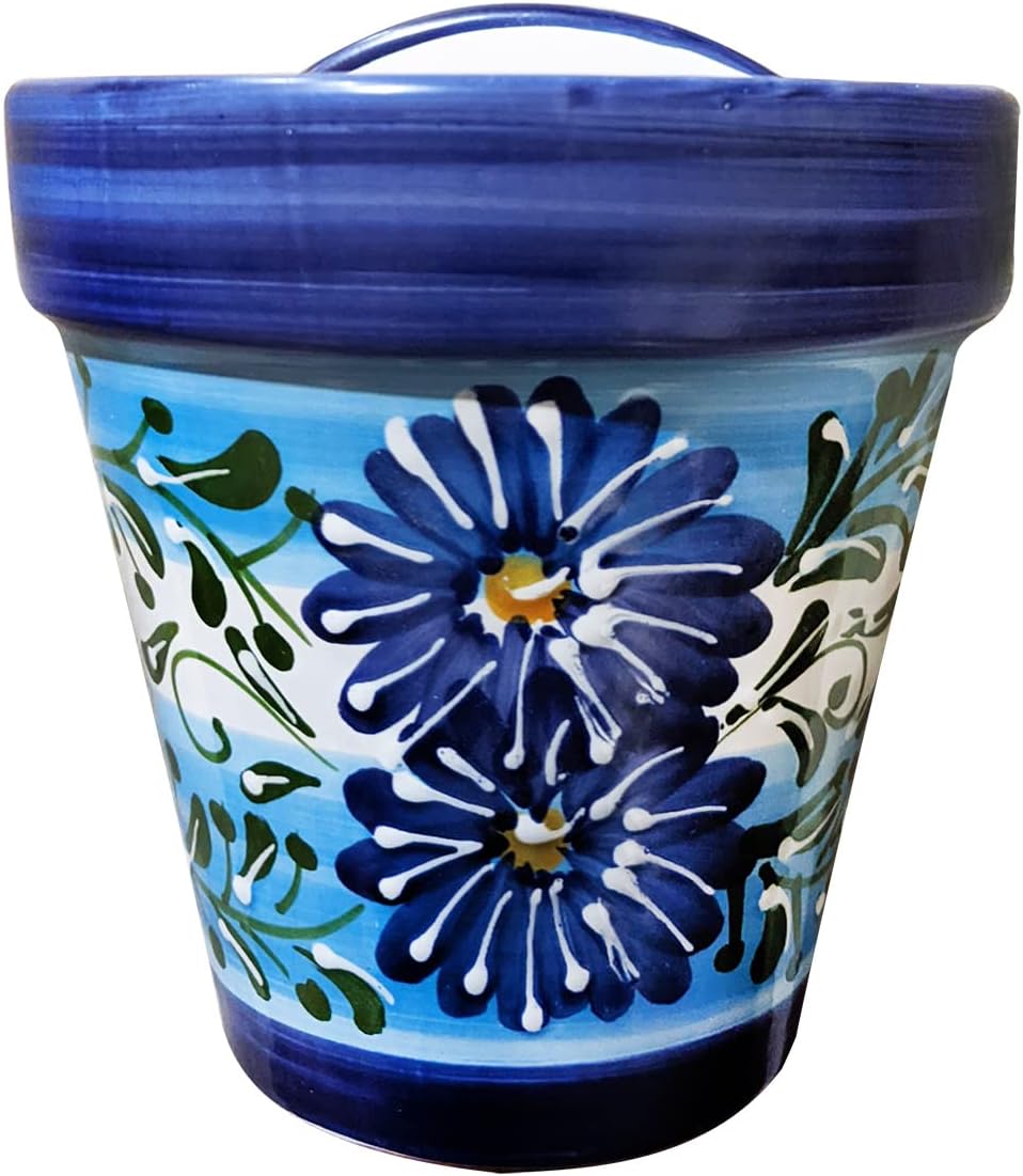 Spanish Wall Planter, Flower Pot, Planter, Wall Pocket 5.5 D