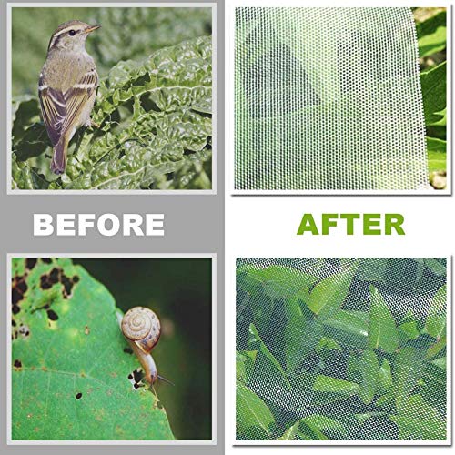 Sunshine smile 3 x 4 m tuinnet, groentennet, plantenbeschermingsnet, beschermingsnet voor tuin, groentetuin, vijvernet, grofmazig, groentebloemen, beschermingsnet, tuin, fijnmazig insectennet - Image 8