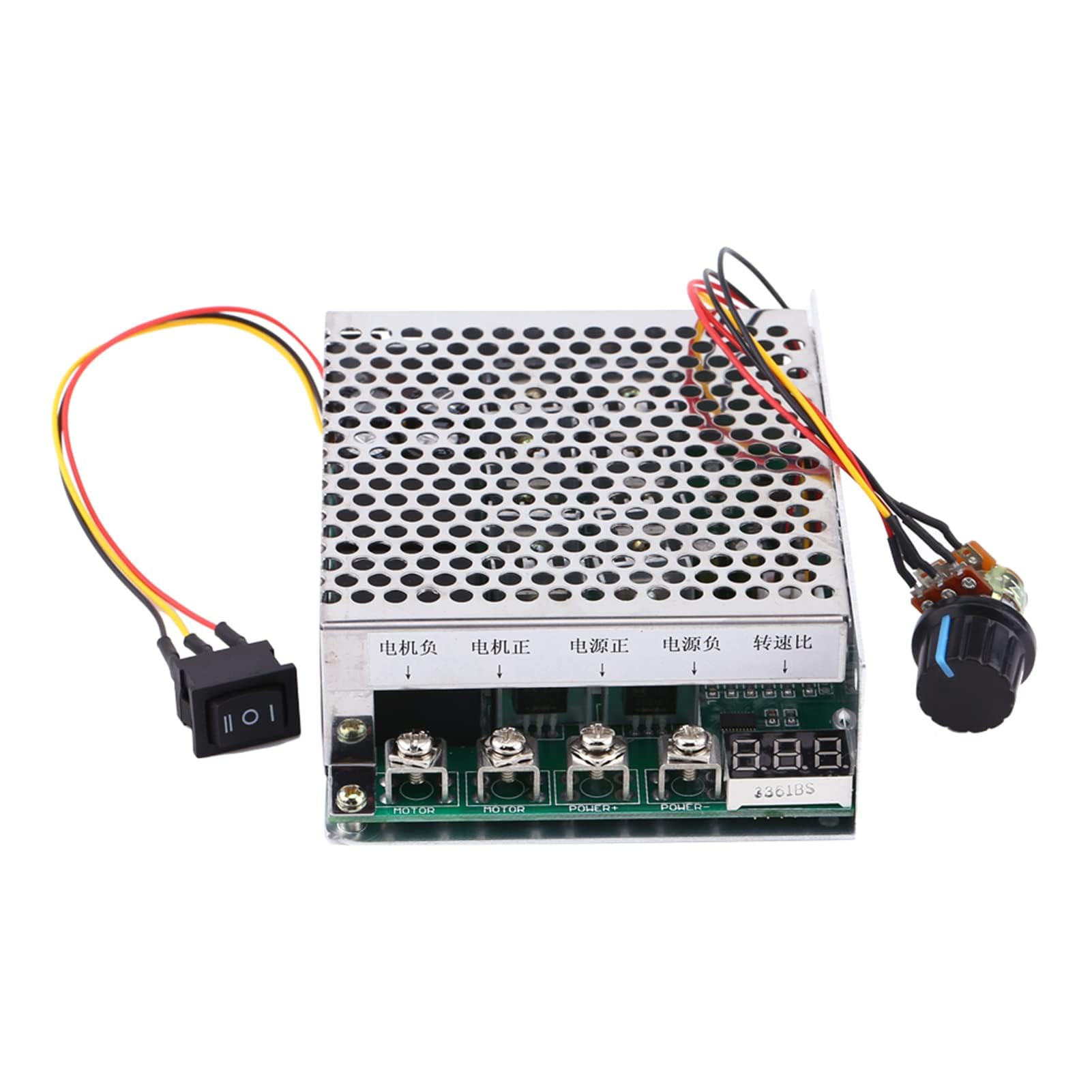 Regolatore di Velocità DC10v-55v Regolatore di Velocità del Motore DC 100 Amp DC 5 Controllo della Velocità del Motore Pwm 60a Regolatore di Velocità del Motore Display Digitale Interruttore di Direzi