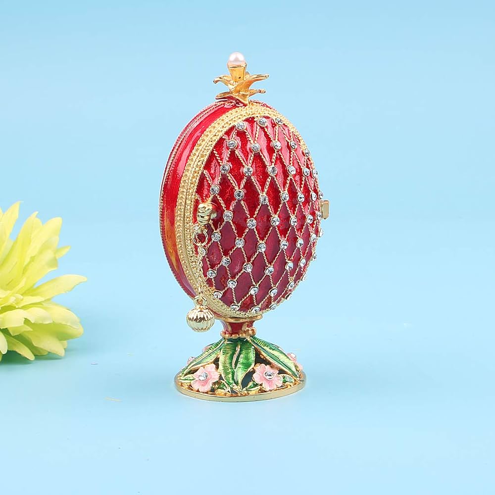 イースターエッグ 卵型 ジュエリーボックスまとめ売り Amazon｜卵の形たまご ジュエリーボックス イースター エッグ