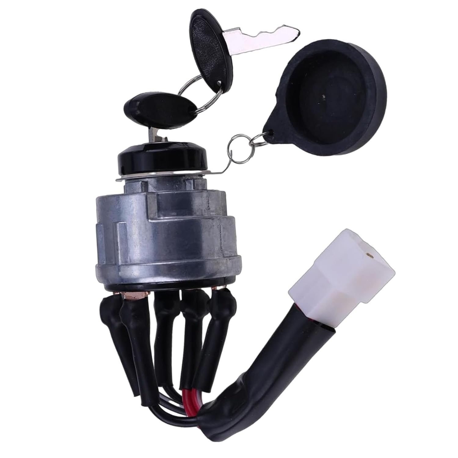 Ignition Switch SBA385201890 87760272 Compatible for New Holland 1215 1220 1320 1520 1620 1920 2120 TC30 CM222 CM224 CM272 CM274