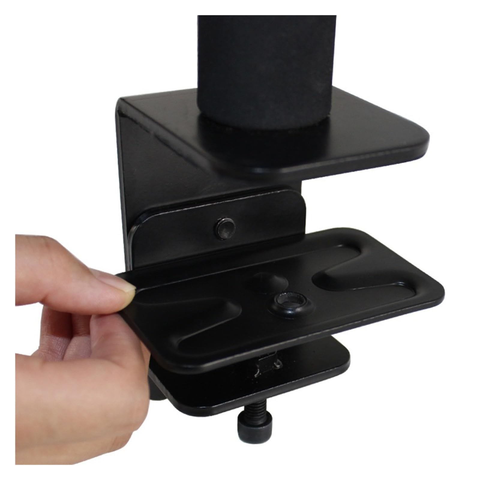 Braccio monitor, Staffa for PC con supporto da tavolo for for monitor Soport LCD LED a braccio singolo completamente regolabile for schermo 14"-27"
