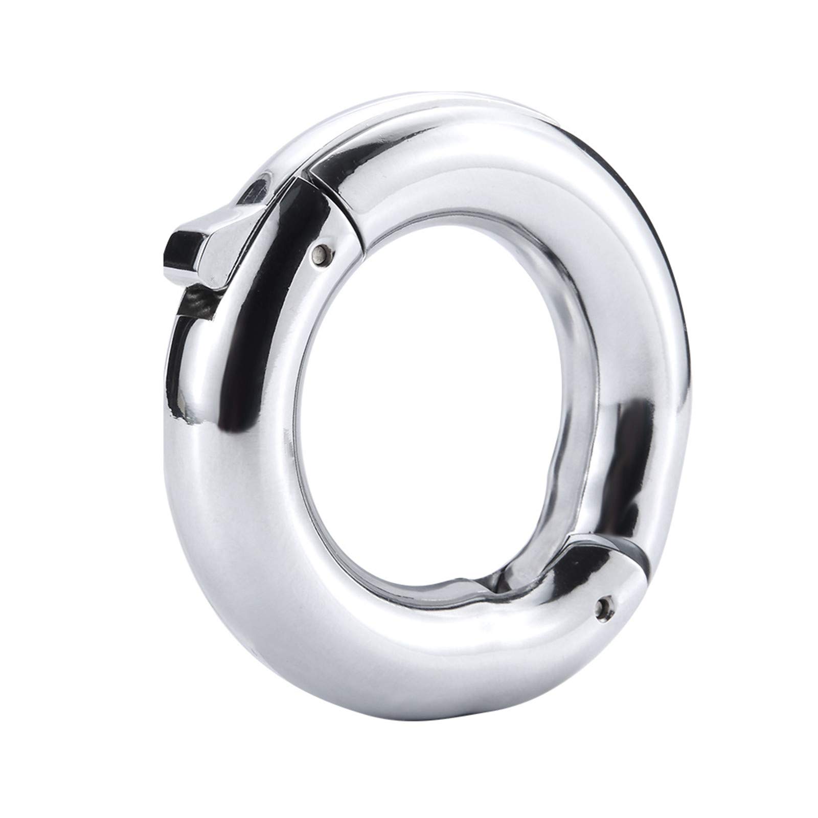 SeLgurFos Anelli del testicolo per gli uomini, diametro regolabile dell'anello del pene 30-40mm, materiale in lega di zinco Anello di ritardo del peso Anello maschile Giocattoli del sesso (small)