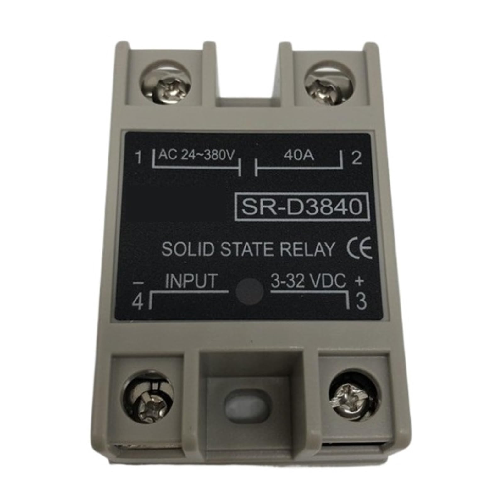 Relais statique SR-D3810 pour remplacer un contacteur mécanique bruyant 10A