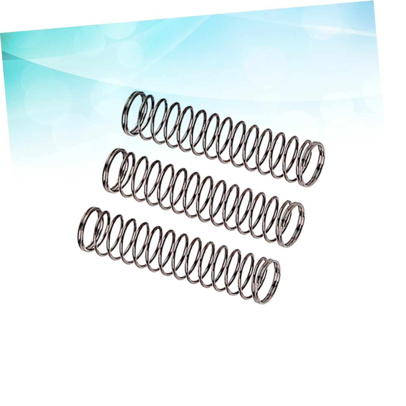 3 Ressorts de Réparation pour Trompette en Métal, Tension Correcte, Légers, pour Instruments à Vent, Couleur Argenté