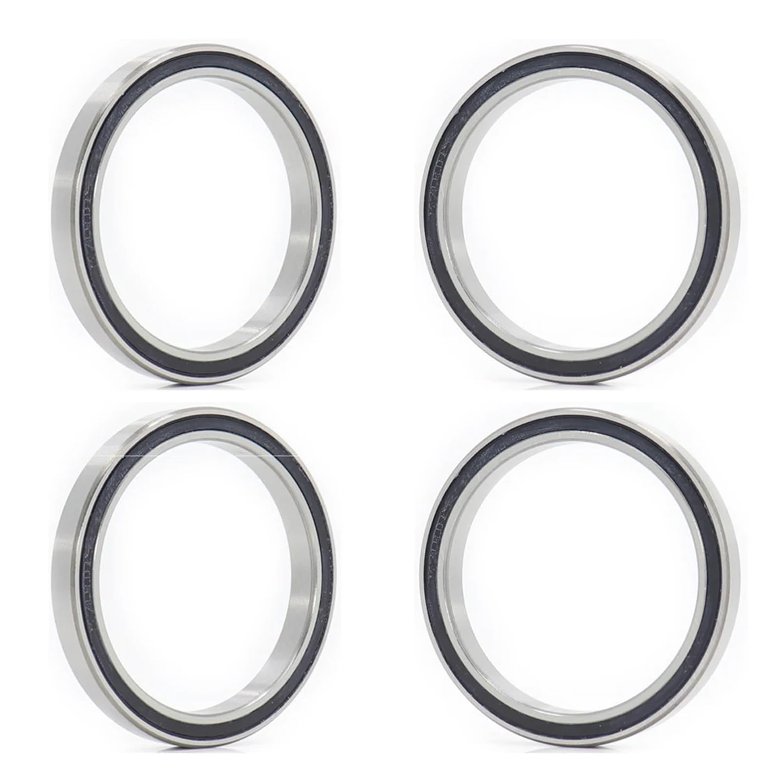Roulements à billes 6708RS de section mince haute performance, lot de 4 - 3