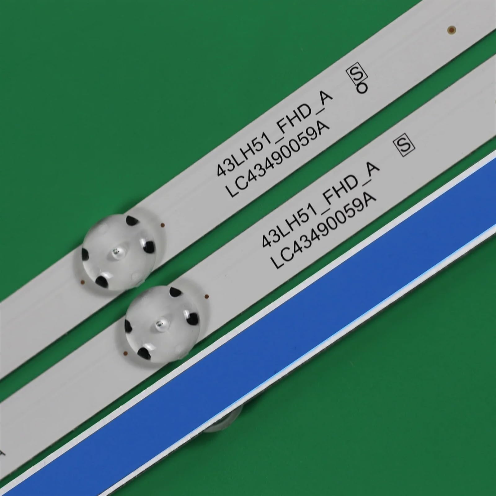 Tira de LED de 3 Piezas de 7 LED de 830 mm Compatible for LG 43UJ6309 43LK5900PLA 43LJ5500 43UJ65_UHD_A/B LC43490060A WOOREE 43 Pulgadas FHD_LED 43UJ6300-SA