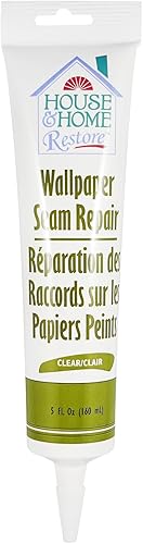 Red Devil 0878 - Papel tapiz de reparación de costura 1 paquete transparente