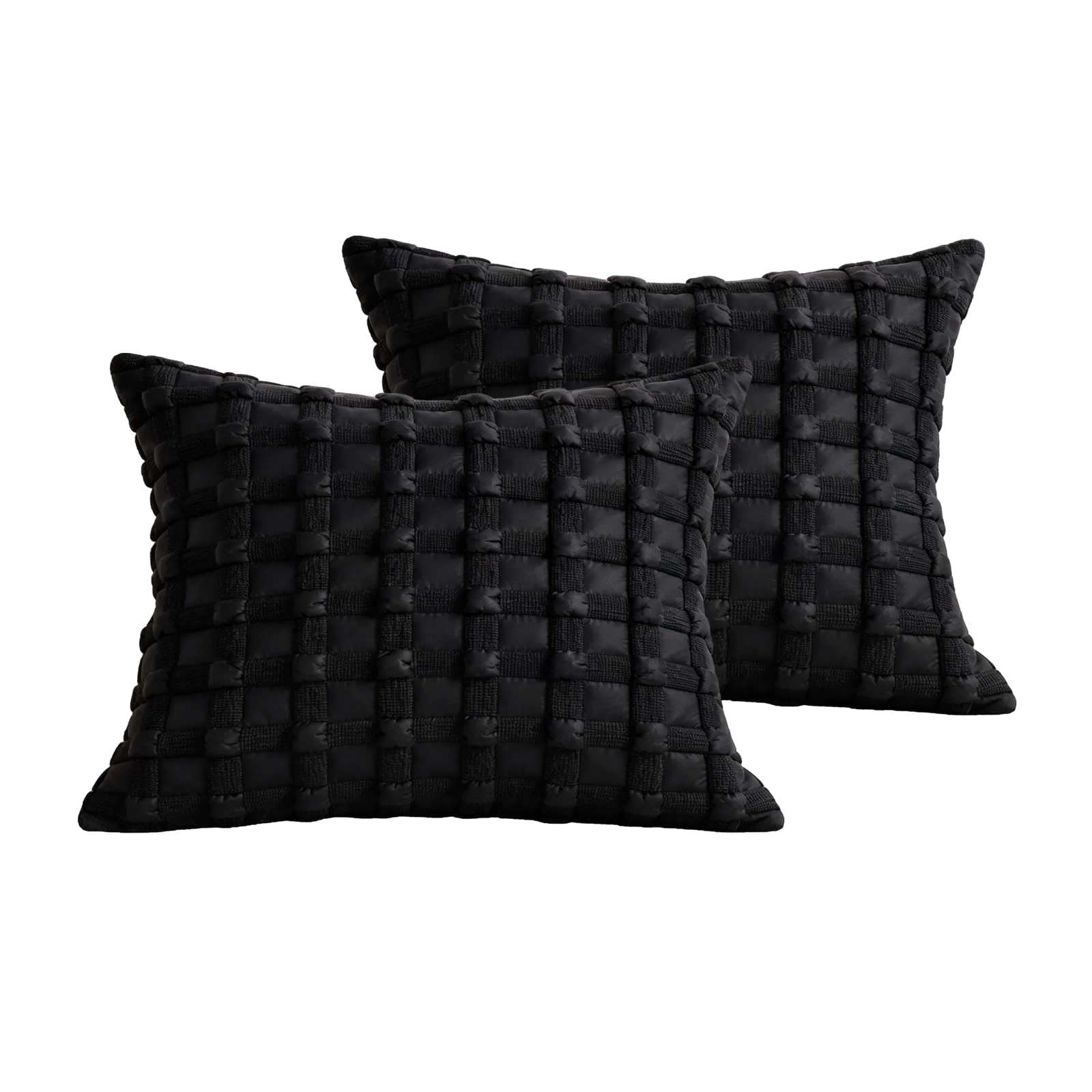 BCCIAPLN 3D Bubble Texture Throw Pillow Covers 18x18inch