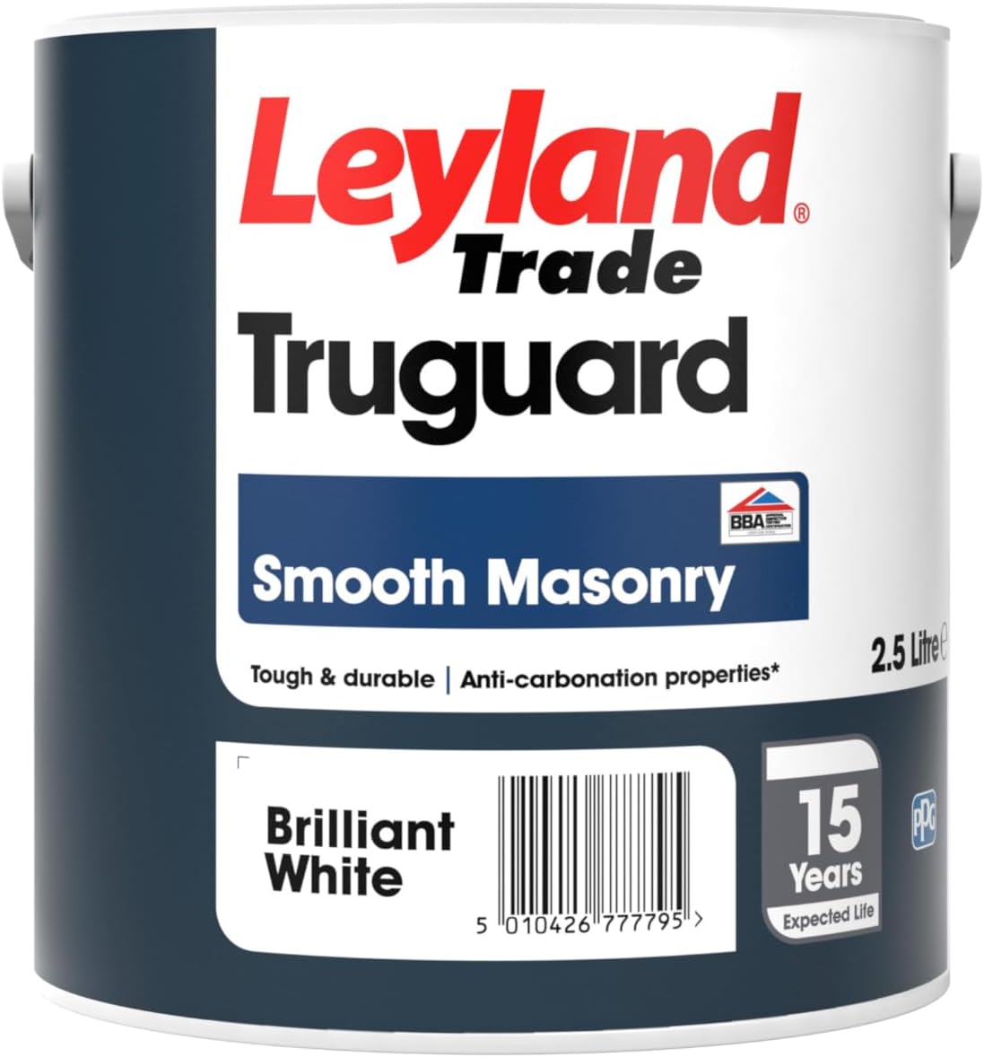 Leyland Vinyl Silk Brilliant White - 5 Litre | ,Leyland Vinyl - View #8