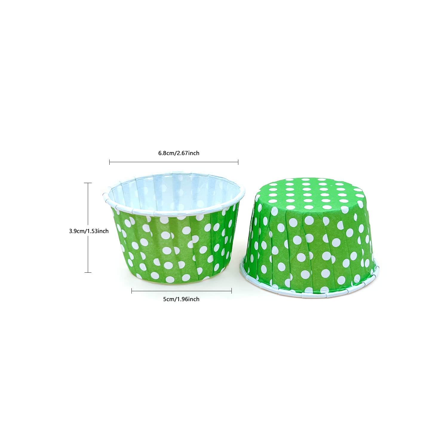 500PZ Pirottini Carta per Muffin Cupcake Torte Dolce Forno Decorazione Baking Cup