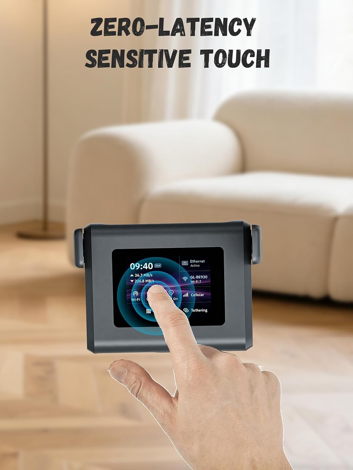 [2 Pack TPU Screen Protector for GL·INET GL-BE10000