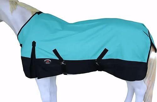 CHALLENGER 78" 1200D Turnout Lightweight Rain Horse Winter Blanket Sheet 3EE06TR