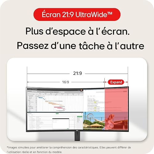 LG 34WR50QK-B Monitor - 2
