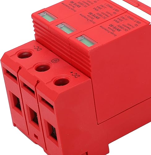 Miniatura 7 de Dispositivo de protección contra sobretensiones DC 1000V 2P3P 3060KA Riel guía Protector de pararrayos de voltaje Módulo de protección electrónica