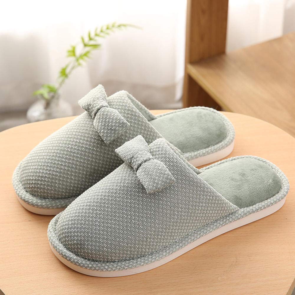 Pantoufles En Peluche Femme Père Noël- Chaussons Hiver Bout Fermé Chaude Confortable Maison Voyage Hôtel Doux Christmas Cadeaux Pantoufles Pour ExtéRieur Et IntéRieur Respirant Xmas Pantoufles