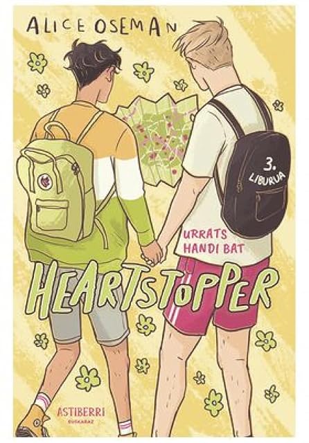 Portada de Heartstopper 3. Urrats Handi Bat