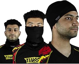 TIIVRA Pro+ Ventilation Zero Smell Bandana/Buff for Men & Women | Multipurpose 4 way Stretch Buff/Bandana/Balaclava | Breathable & Odour - Free with Reflective Logo