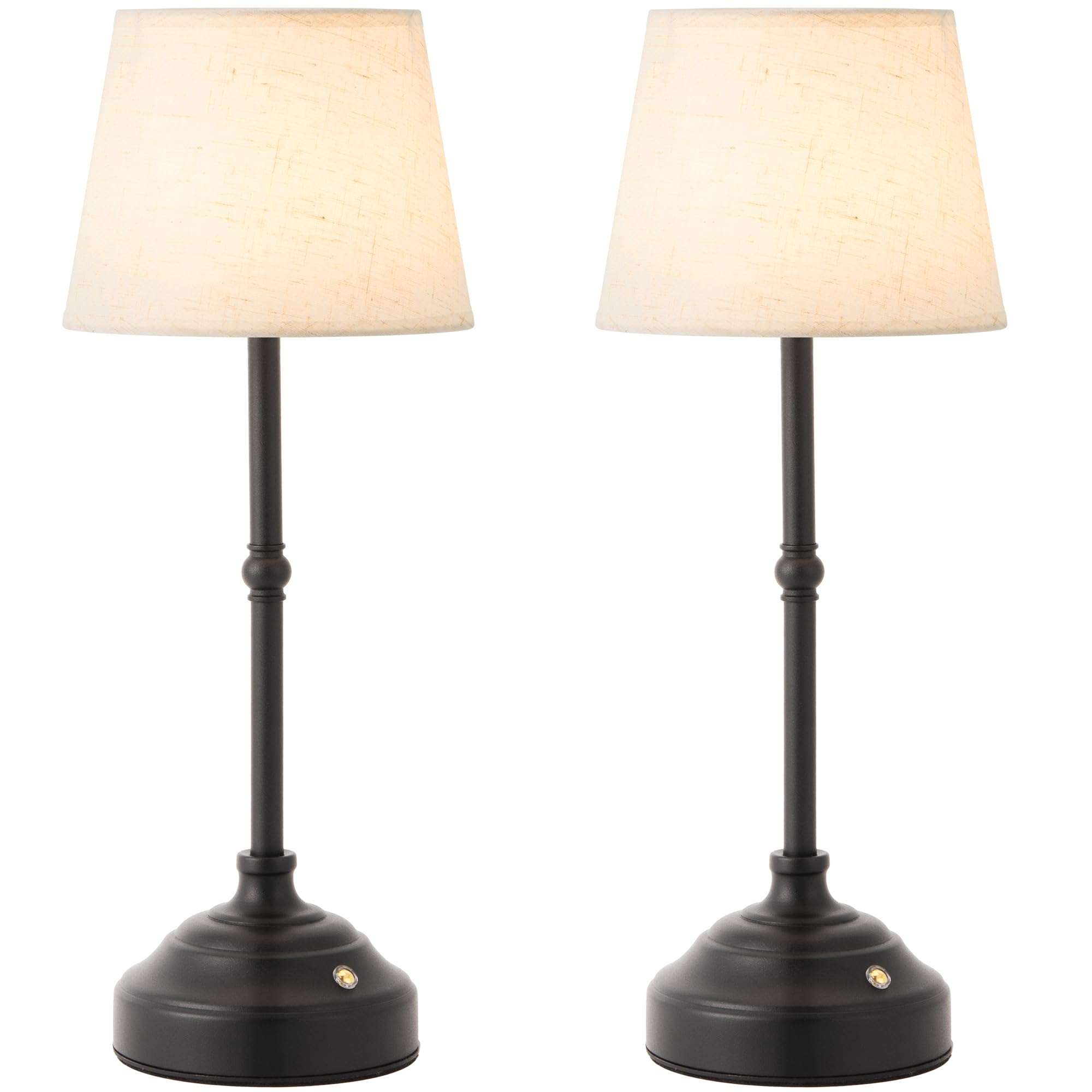 Photo 1 of ***MISSING PARTS***
keysays 2 Pack Cordless Table Lamp, Rechargeable Desk Lamp with Fabric Shade, Battery Operated Lamp 3 Color Stepless Dimming, Small Touch Bedside Lamp Home Decor for Dining, Counter (Matte Black)